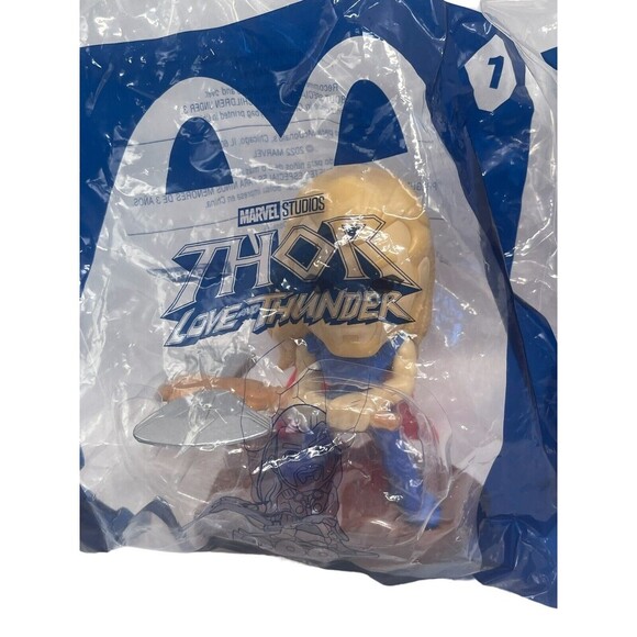 McDonald’s 2022  Thor Love and Thunder Movie Happy Meal Toys Thor #1 #5 - Picture 5 of 10